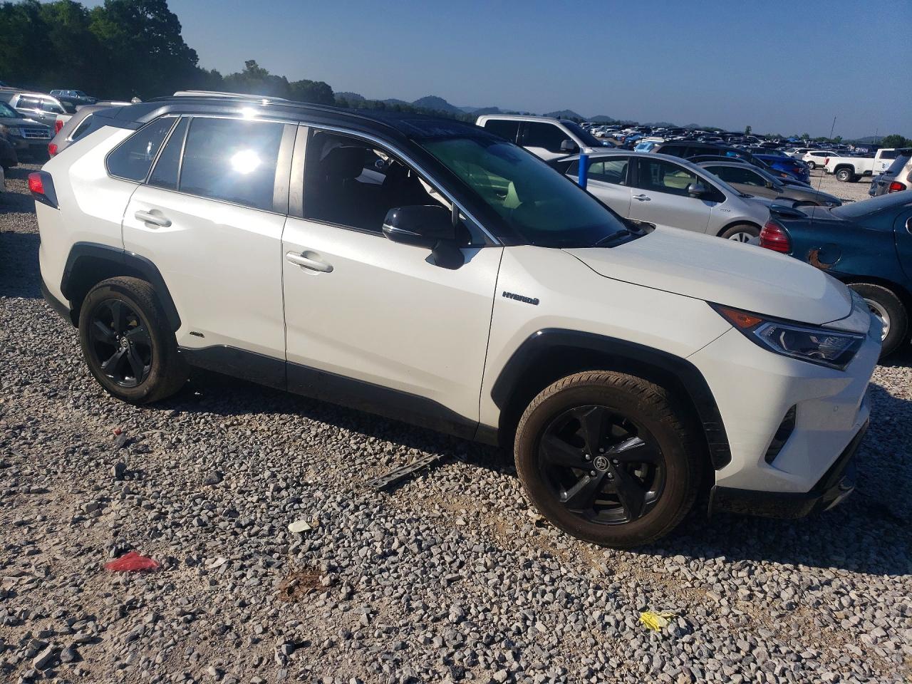 2021 Toyota Rav4 Xse Белый vin: JTME6RFV0MJ011947