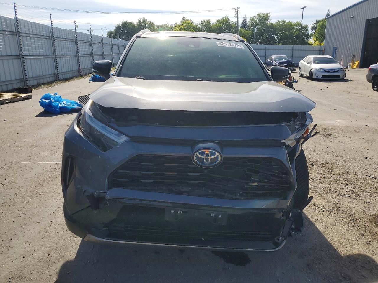 2022 Toyota Rav4 Xse Серый vin: JTME6RFV2ND525749