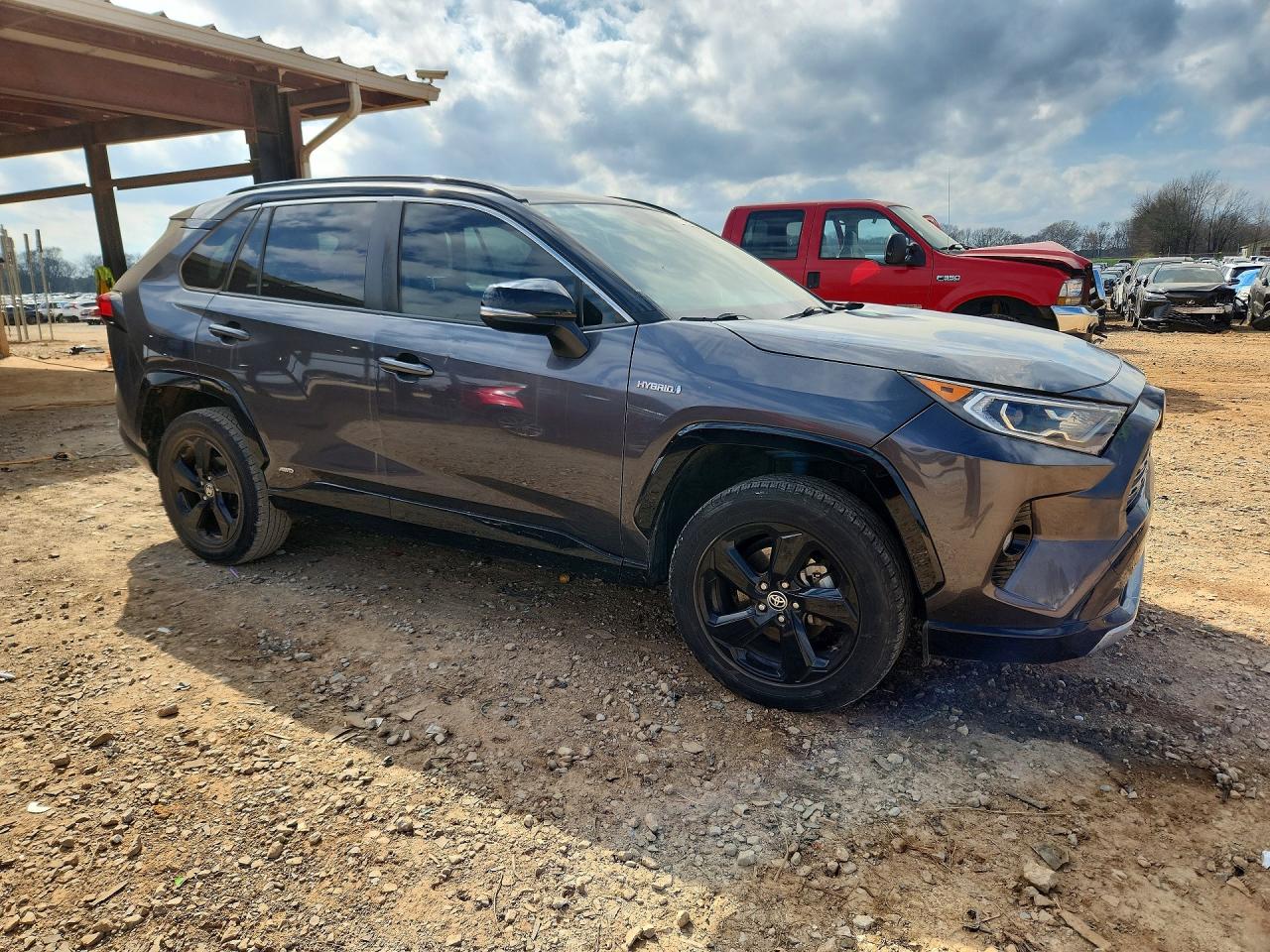 2021 Toyota Rav4 Xse Gray vin: JTME6RFV4MJ005262