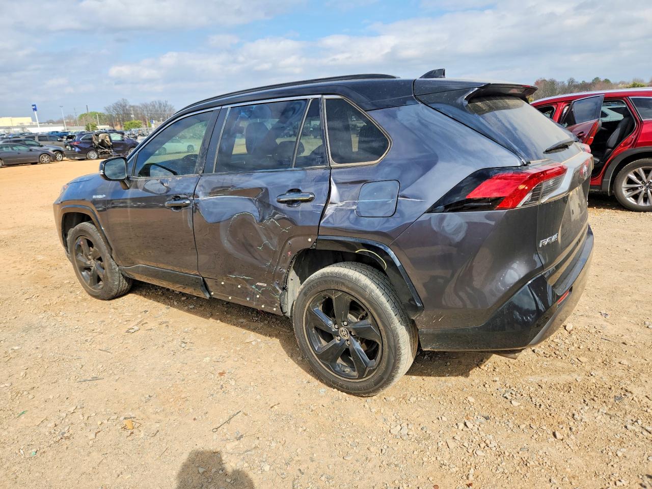 2021 Toyota Rav4 Xse Gray vin: JTME6RFV4MJ005262