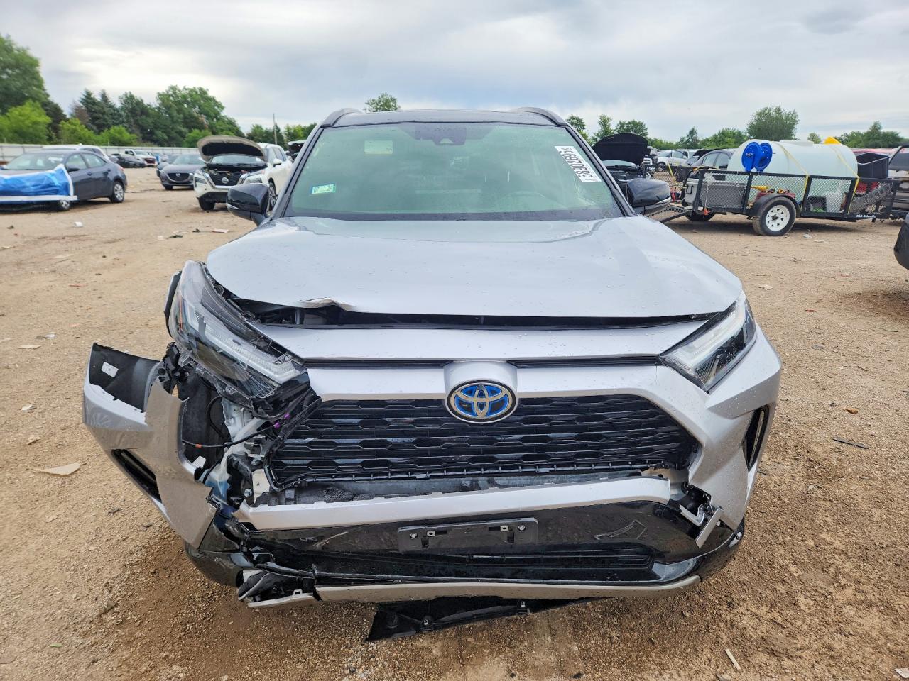 2023 Toyota Rav4 Xse Silver vin: JTME6RFVXPJ037721