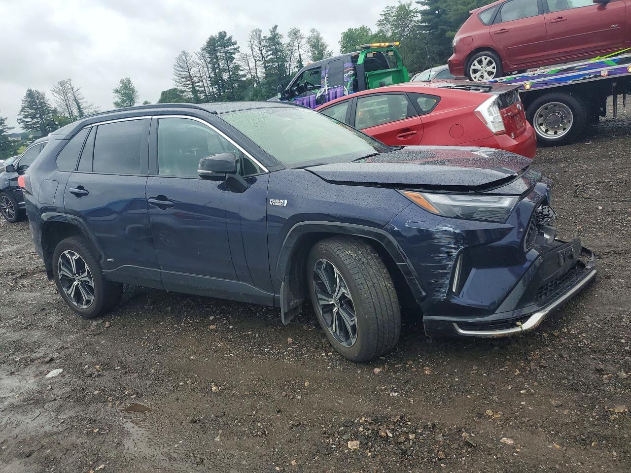2023 Toyota Rav4 Prime Xse Синий vin: JTMEB3FV0PD113700