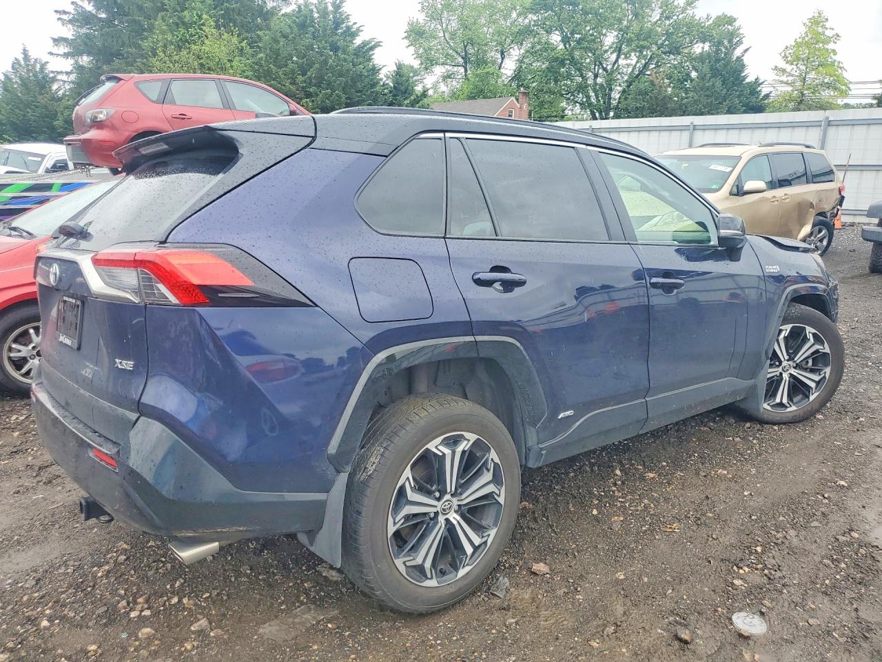 2023 Toyota Rav4 Prime Xse Синий vin: JTMEB3FV0PD113700