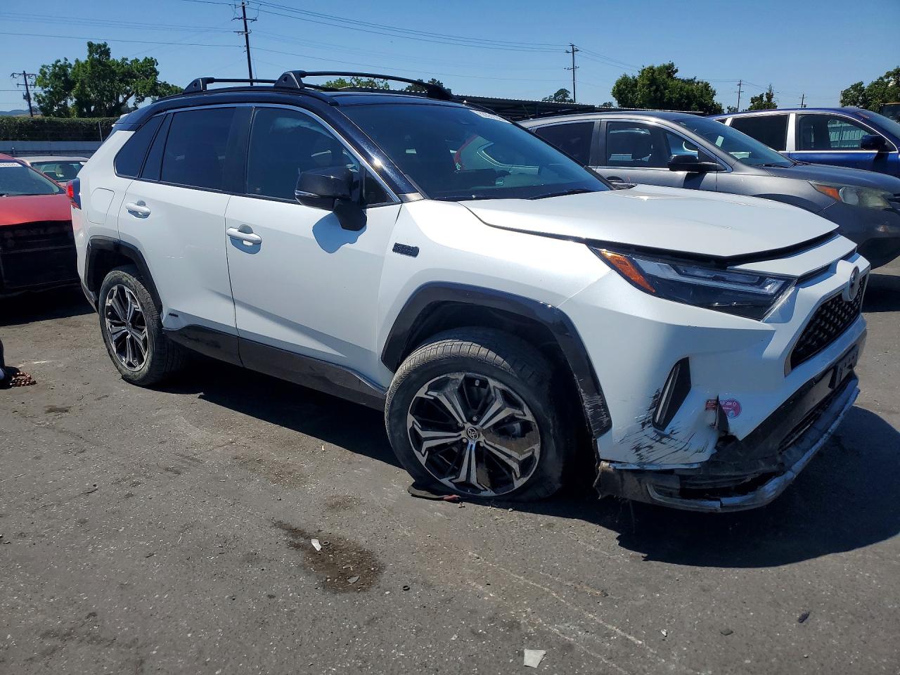 2024 Toyota Rav4 Prime Xse Белый vin: JTMEB3FV1RD182849