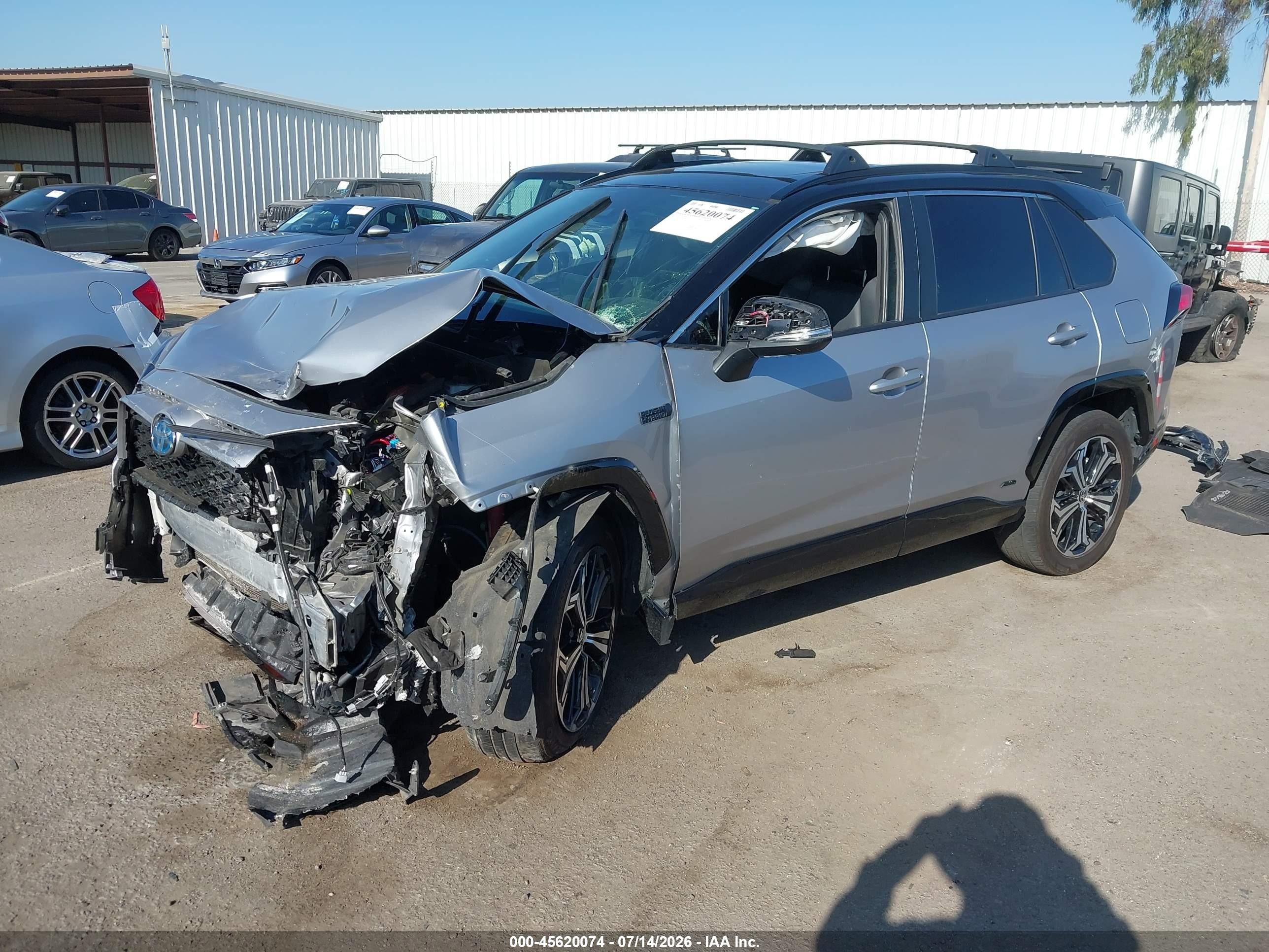 2024 Toyota Rav4 Prime Xse Silver vin: JTMEB3FV4RD166421