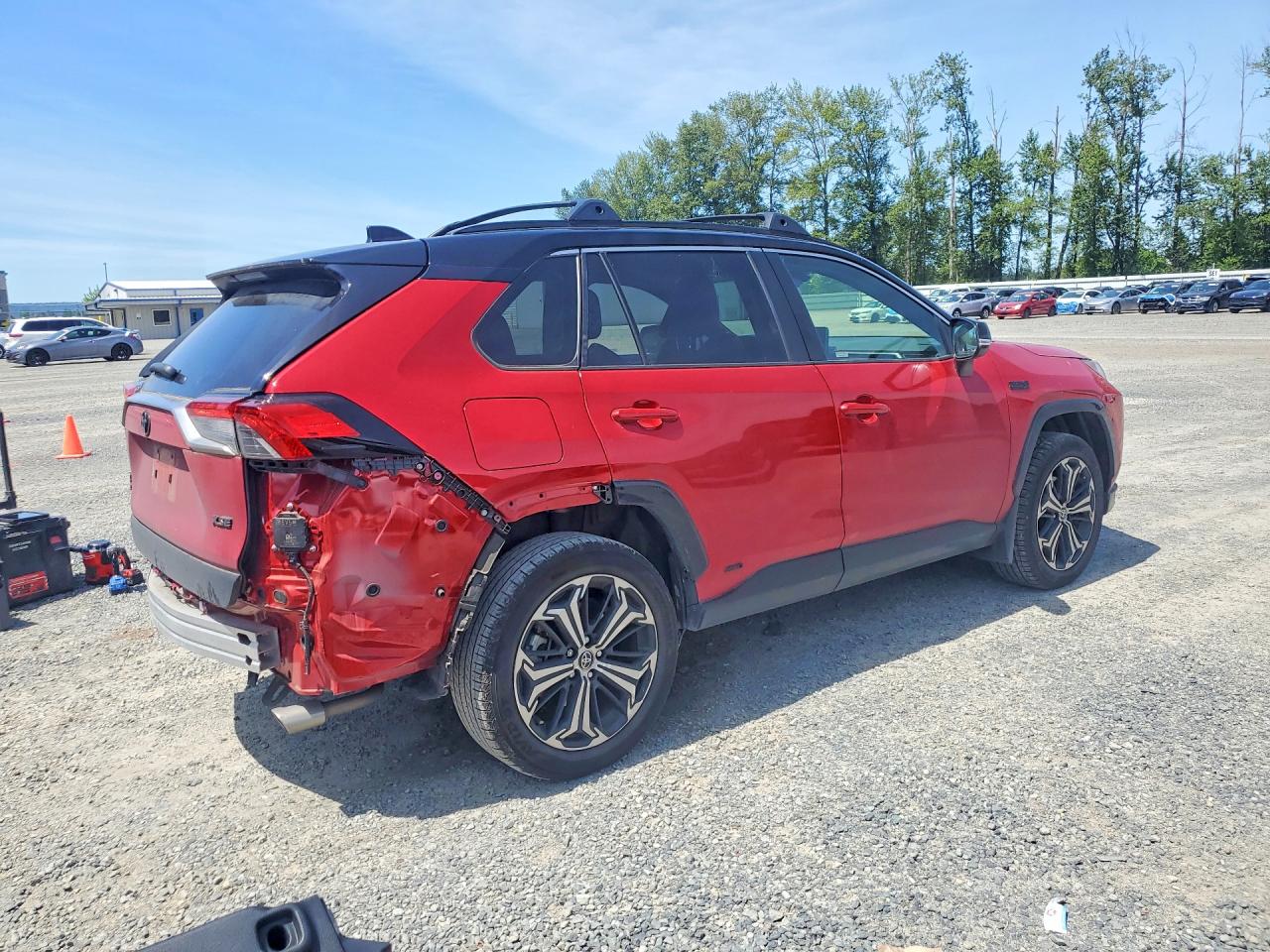 2024 Toyota Rav4 Prime Xse Красный vin: JTMEB3FV7RD225123