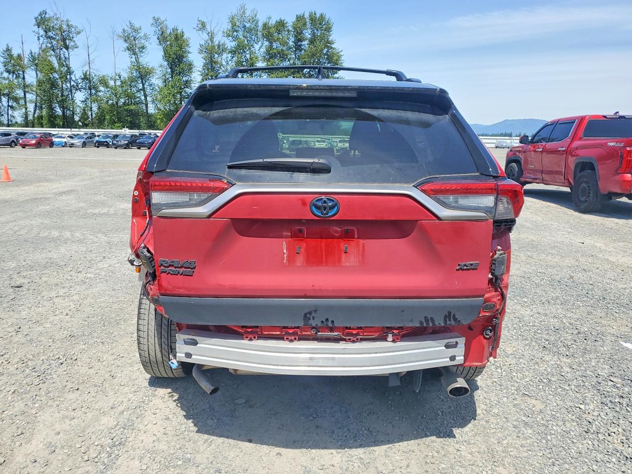 2024 Toyota Rav4 Prime Xse Красный vin: JTMEB3FV7RD225123