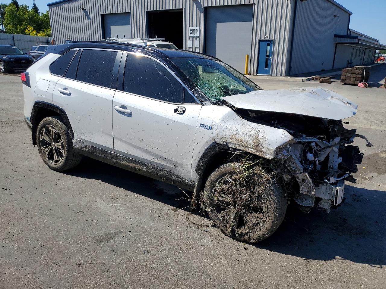 2024 Toyota Rav4 Prime Xse Белый vin: JTMEB3FV8RD219637