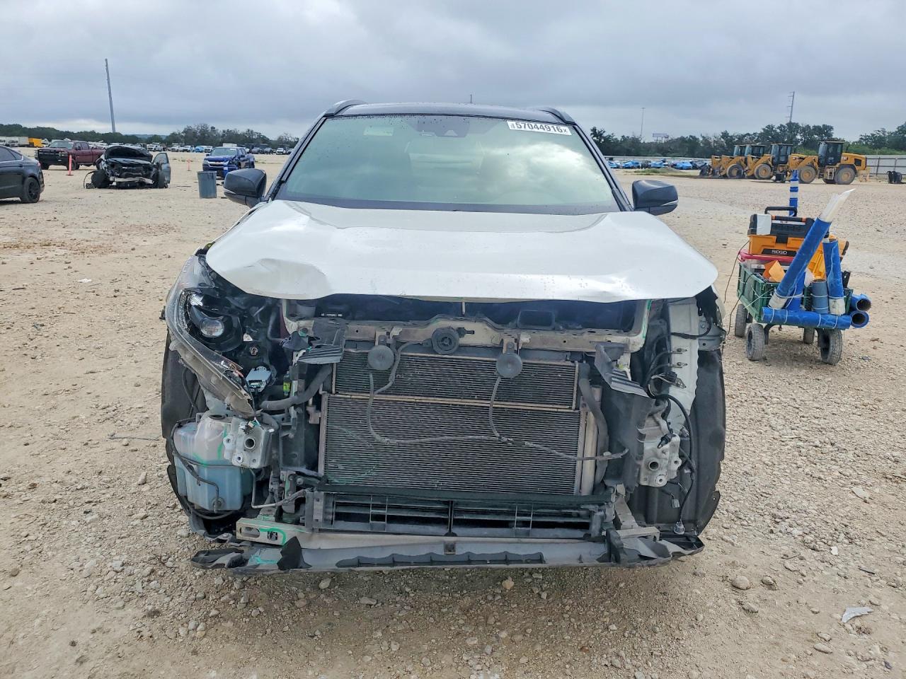 2019 Toyota Rav4 Xse White vin: JTMEWRFV4KD517521