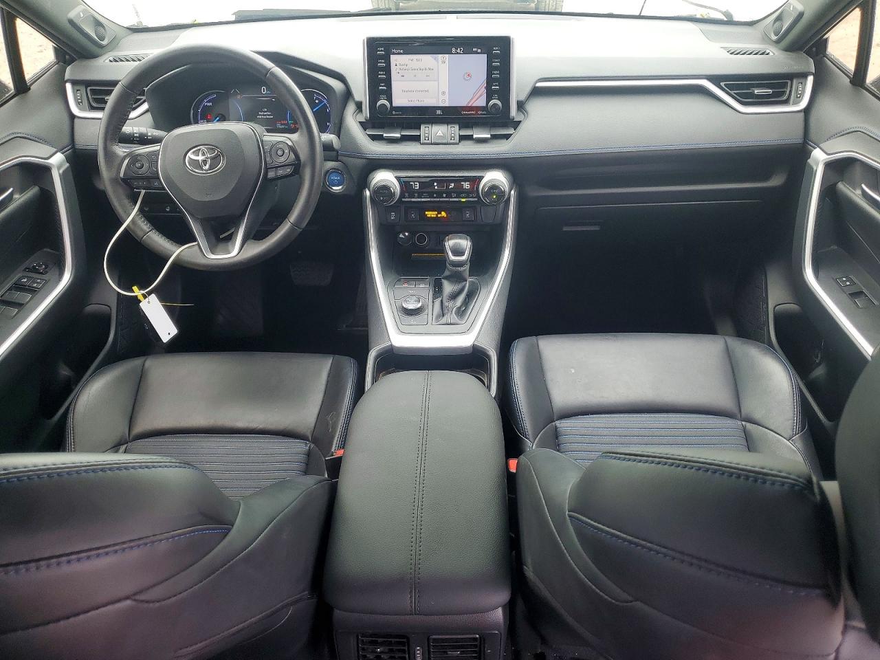 2019 Toyota Rav4 Xse White vin: JTMEWRFV4KD517521