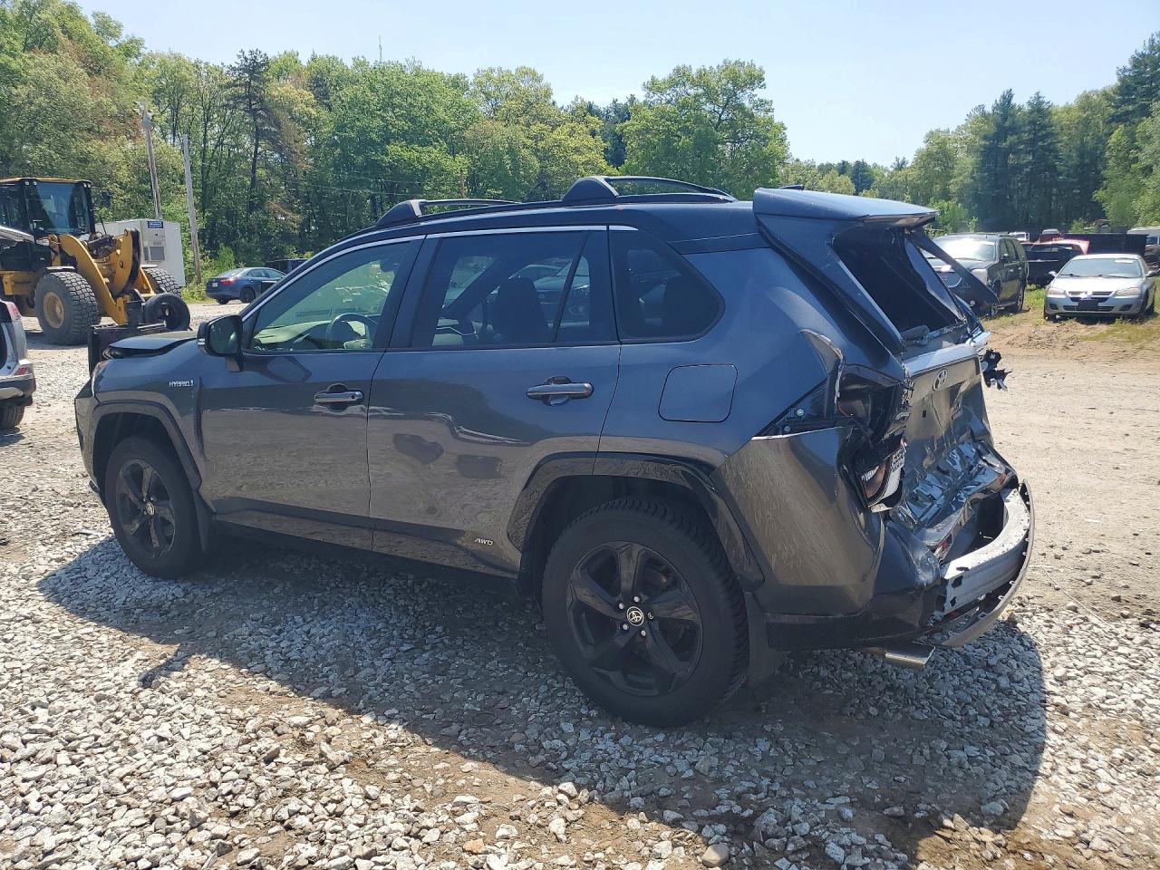 2020 Toyota Rav4 Xse Gray vin: JTMEWRFV7LD546142