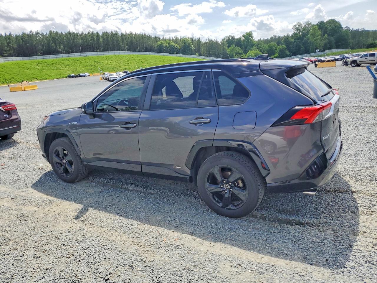 2019 Toyota Rav4 Xse Gray vin: JTMEWRFVXKJ005750