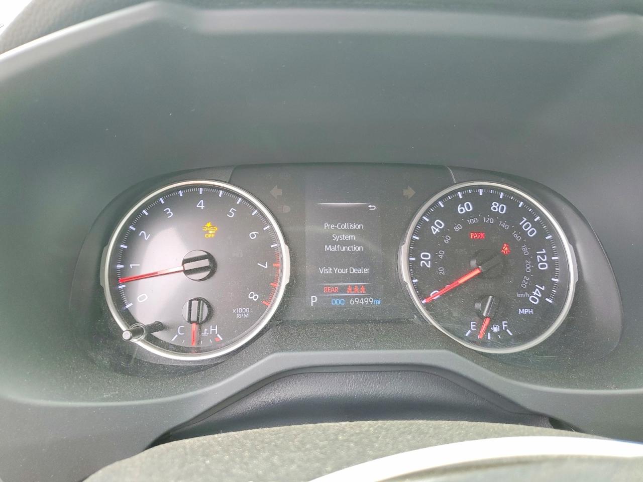 2020 Toyota Rav4 Le Gray vin: JTMF1RFV2LD067758