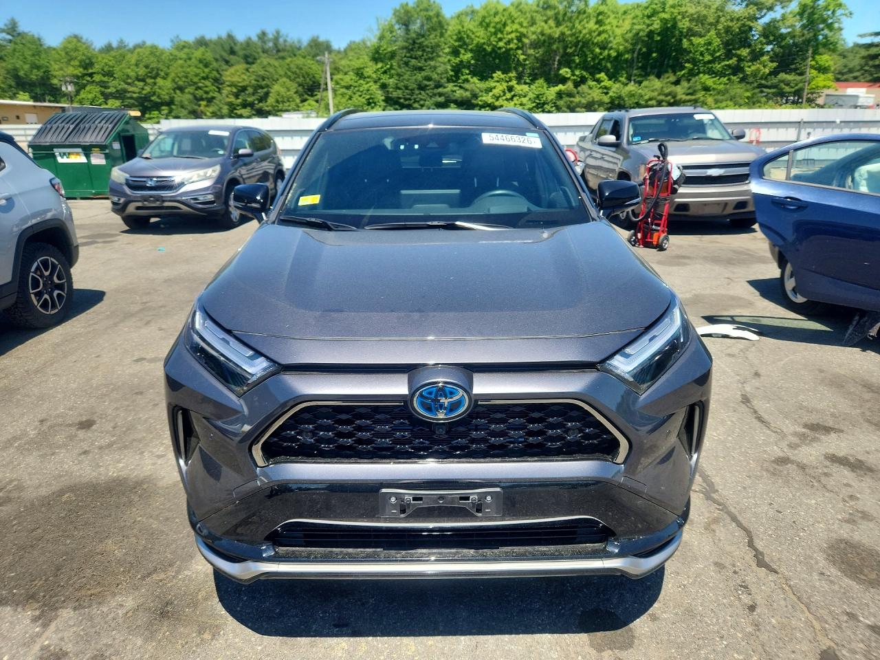 2024 Toyota Rav4 Prime Xse Серый vin: JTMFB3FV6RD177490
