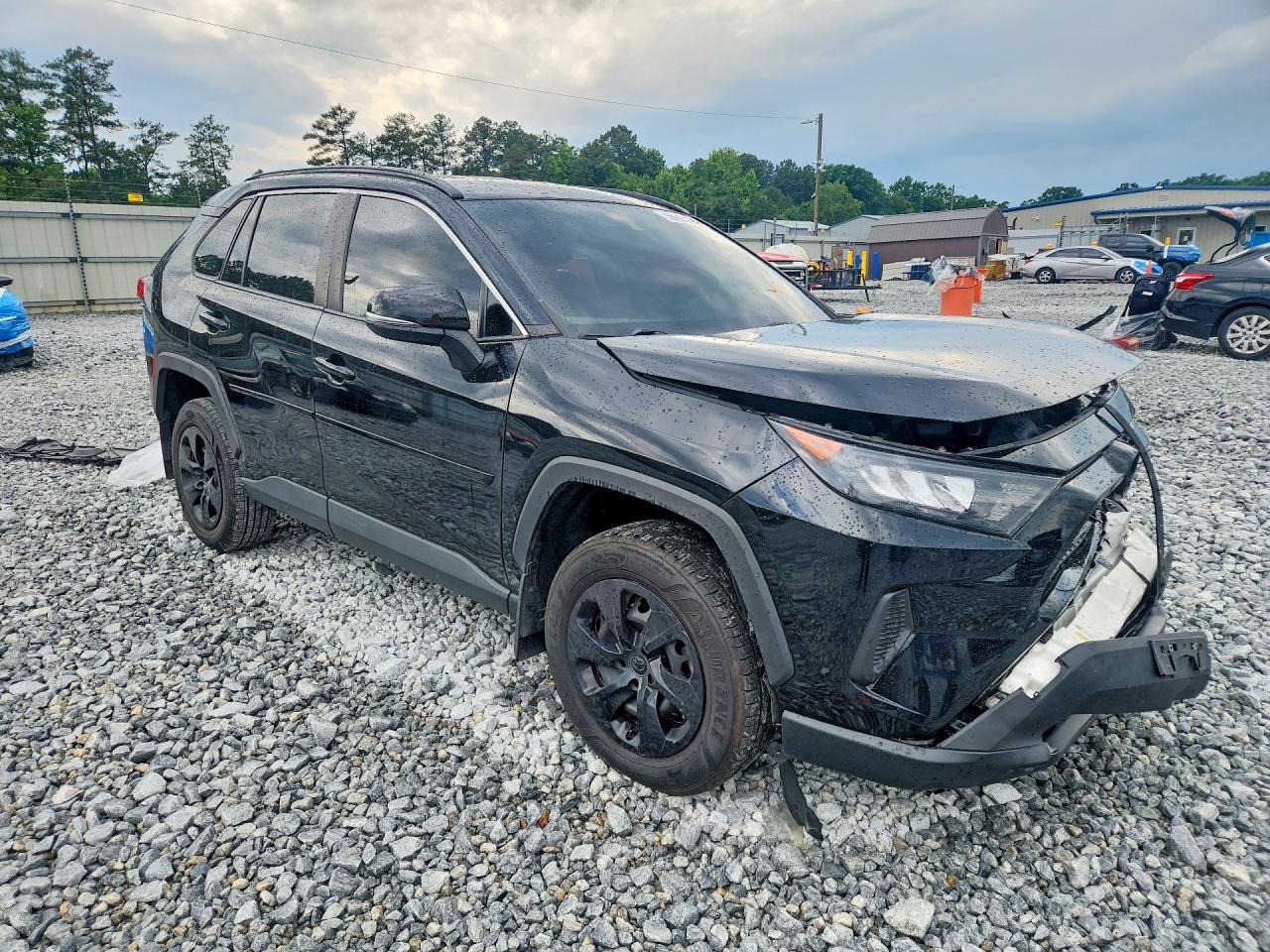 2020 Toyota Rav4 Le Black vin: JTMG1RFV4LD049380