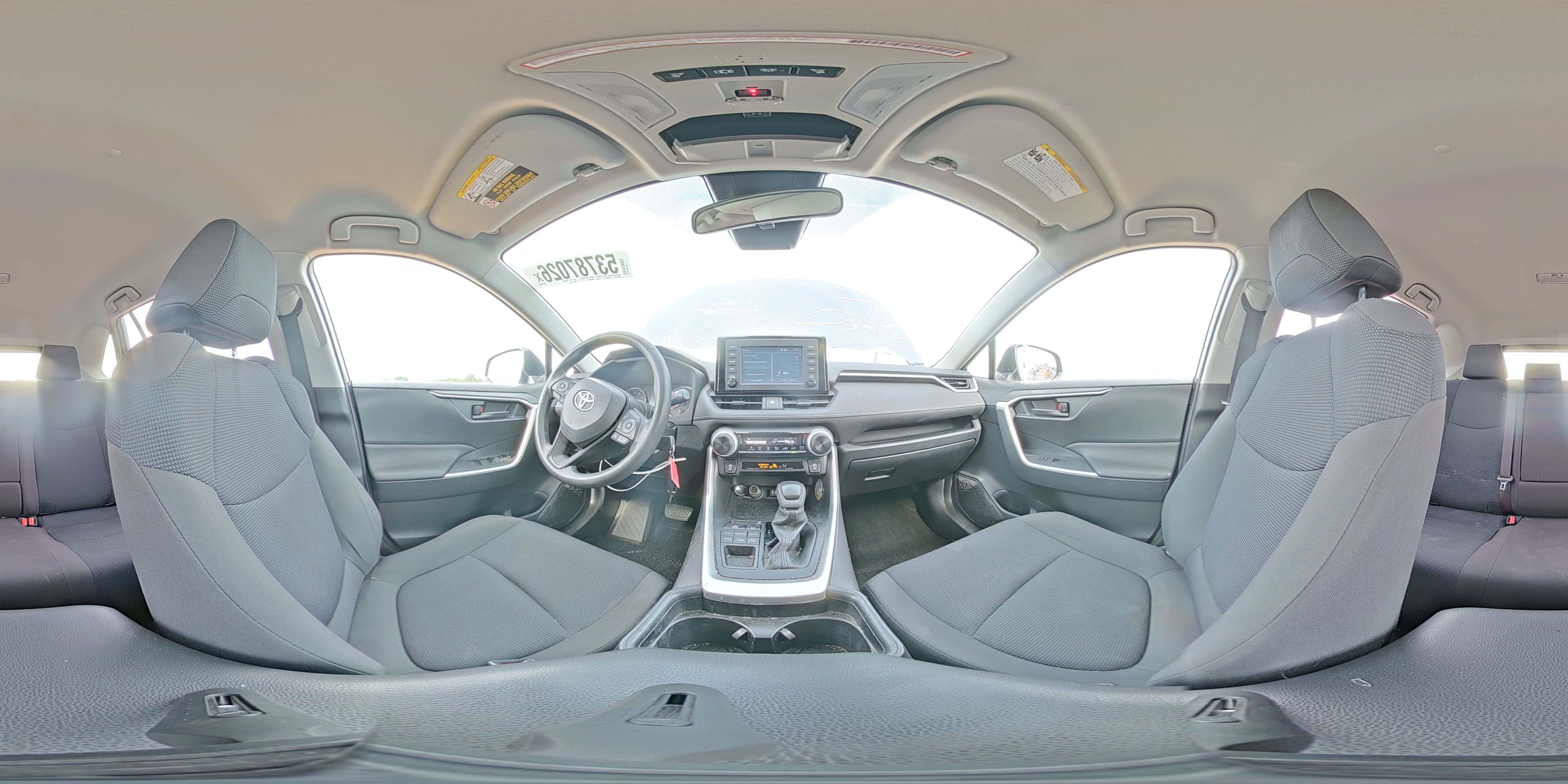 2019 Toyota Rav4 Le Gray vin: JTMG1RFV9KD510460