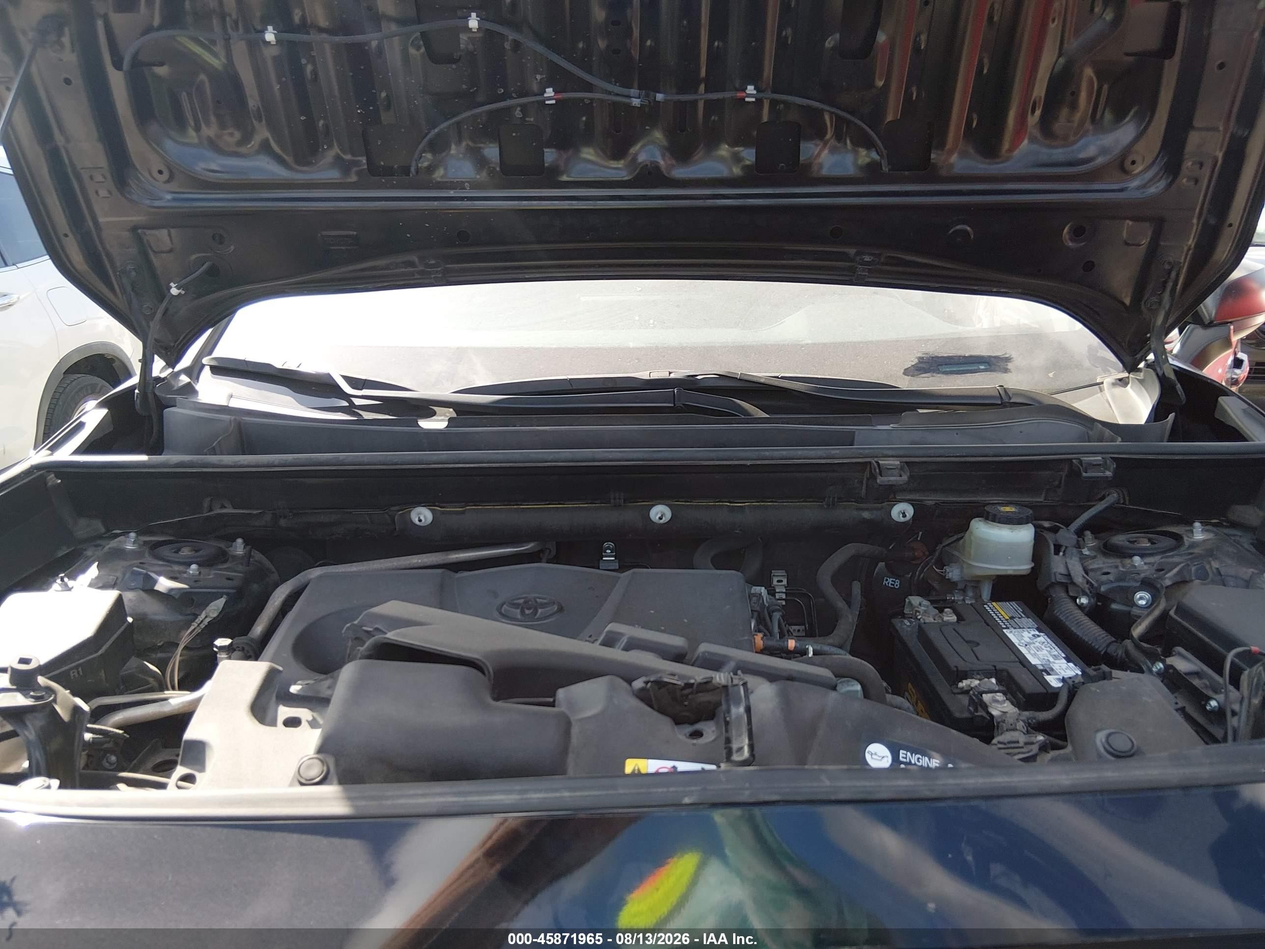 2019 Toyota Rav4 Le Black vin: JTMH1RFV4KD032291