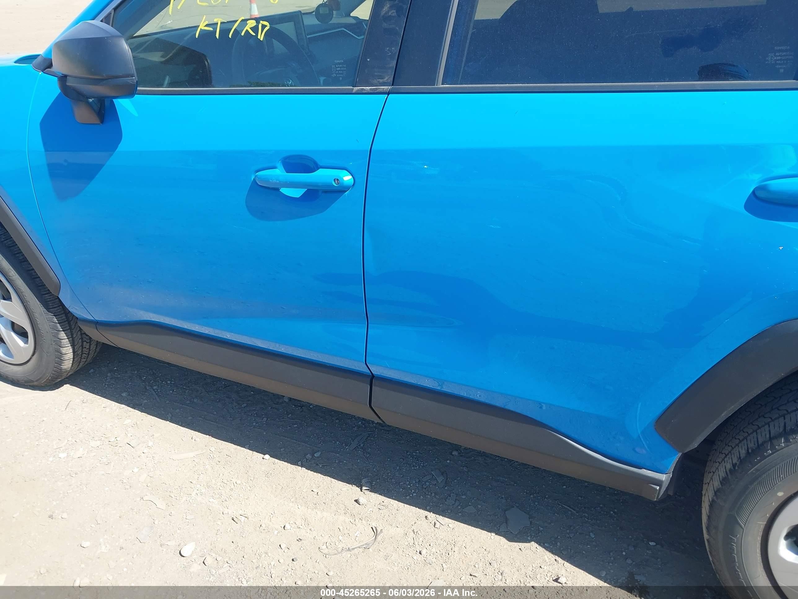 2019 Toyota Rav4 Le Light Blue vin: JTMH1RFV7KD502720