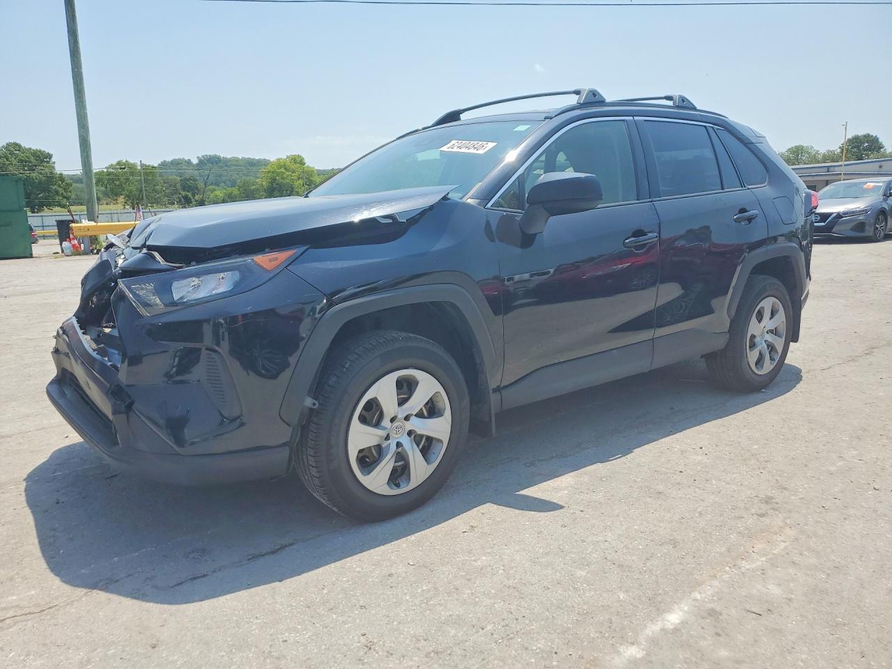 2019 Toyota Rav4 Le Черный vin: JTMH1RFV7KJ015471