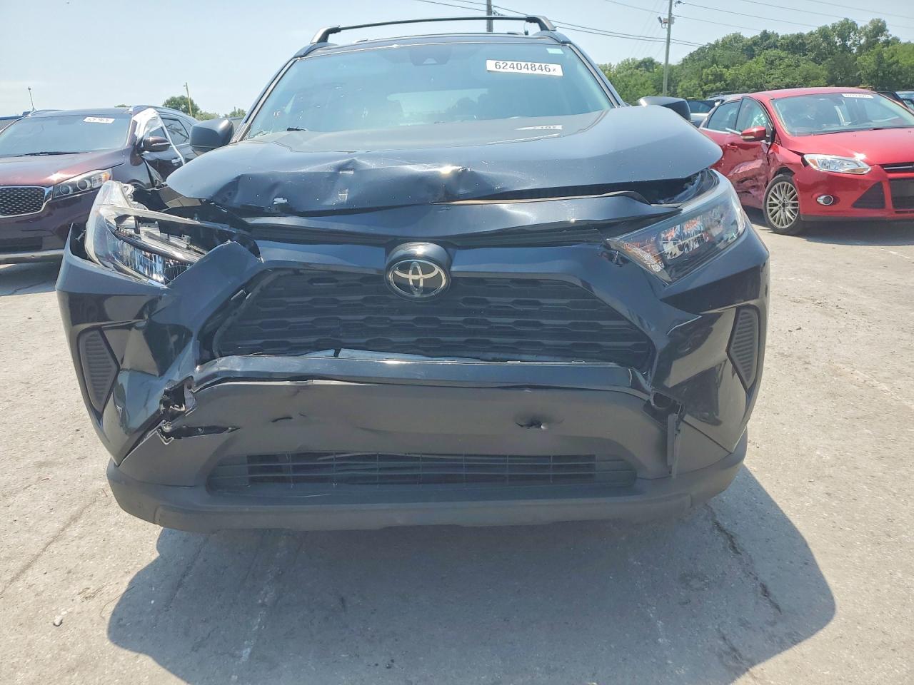 2019 Toyota Rav4 Le Черный vin: JTMH1RFV7KJ015471
