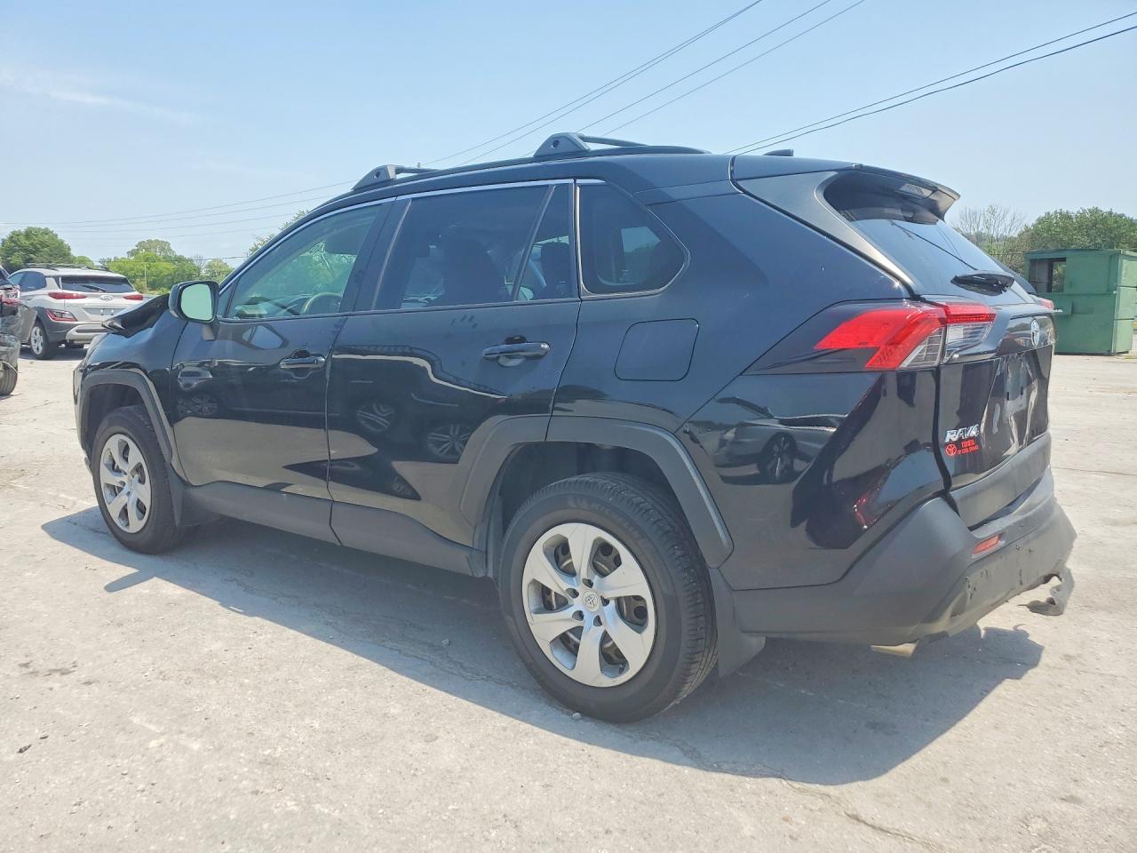 2019 Toyota Rav4 Le Черный vin: JTMH1RFV7KJ015471