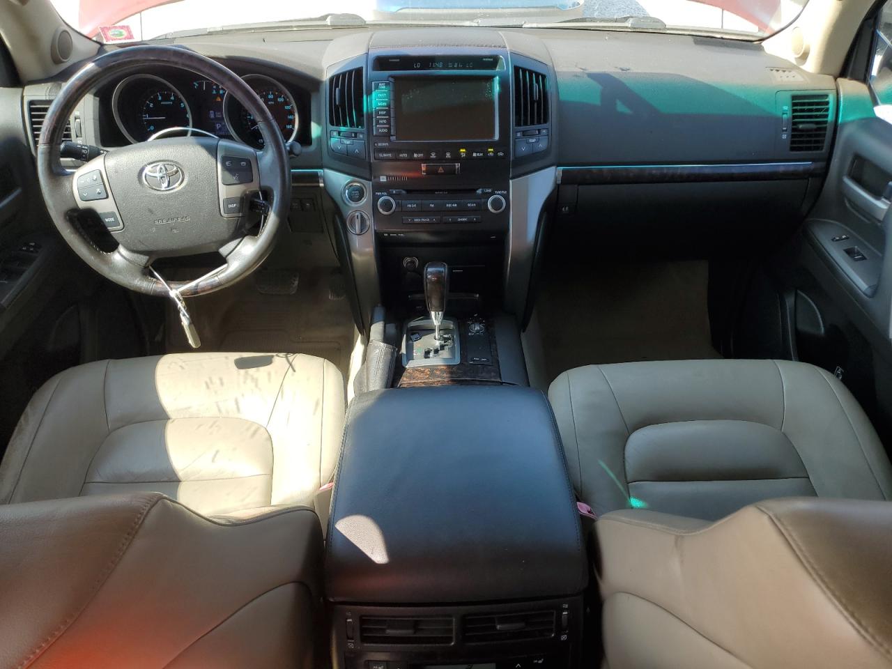 2008 Toyota Land Cruiser Burgundy vin: JTMHY05J085000513