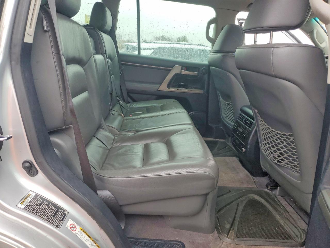 2008 Toyota Land Cruiser Base Silver vin: JTMHY05J285001128