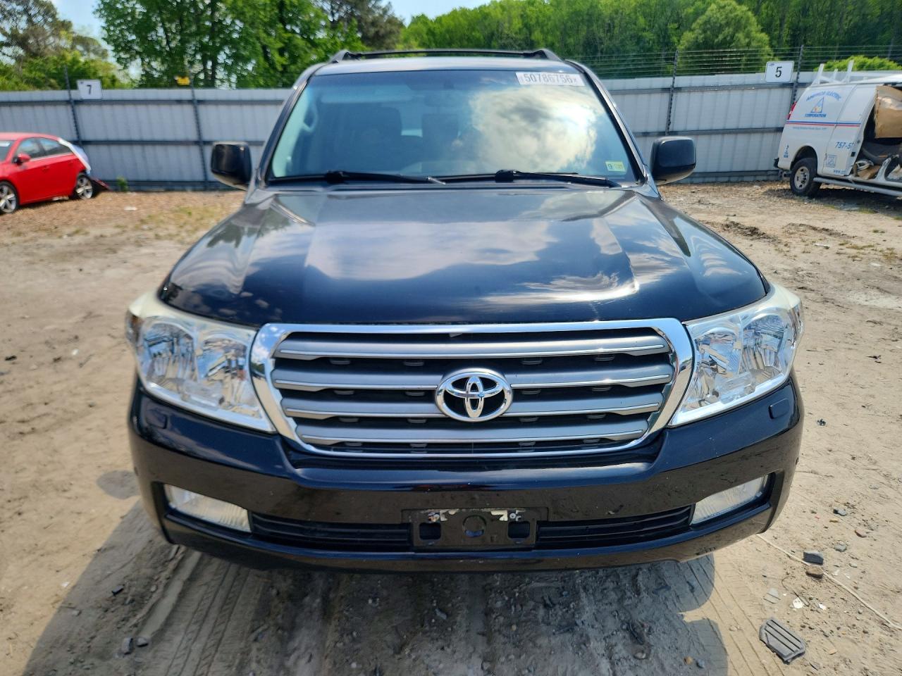 2008 Toyota Land Cruiser Base Черный vin: JTMHY05J285003042