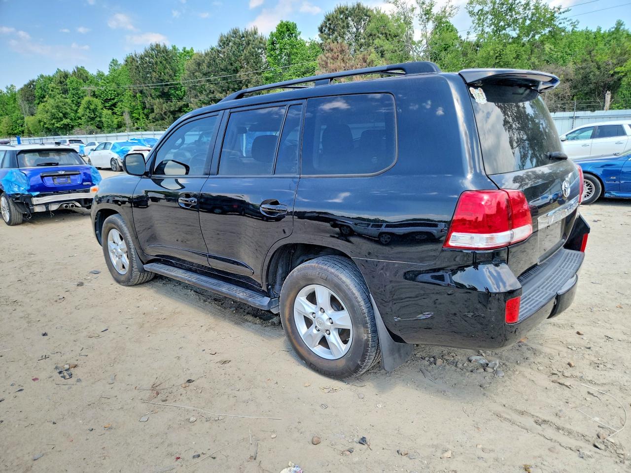 2008 Toyota Land Cruiser Base Черный vin: JTMHY05J285003042