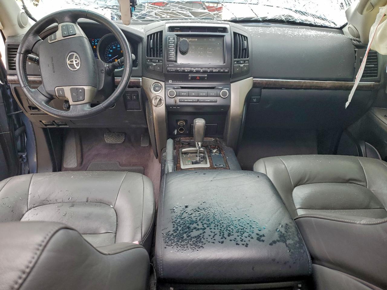 2008 Toyota Land Cruiser Blue vin: JTMHY05J485001308