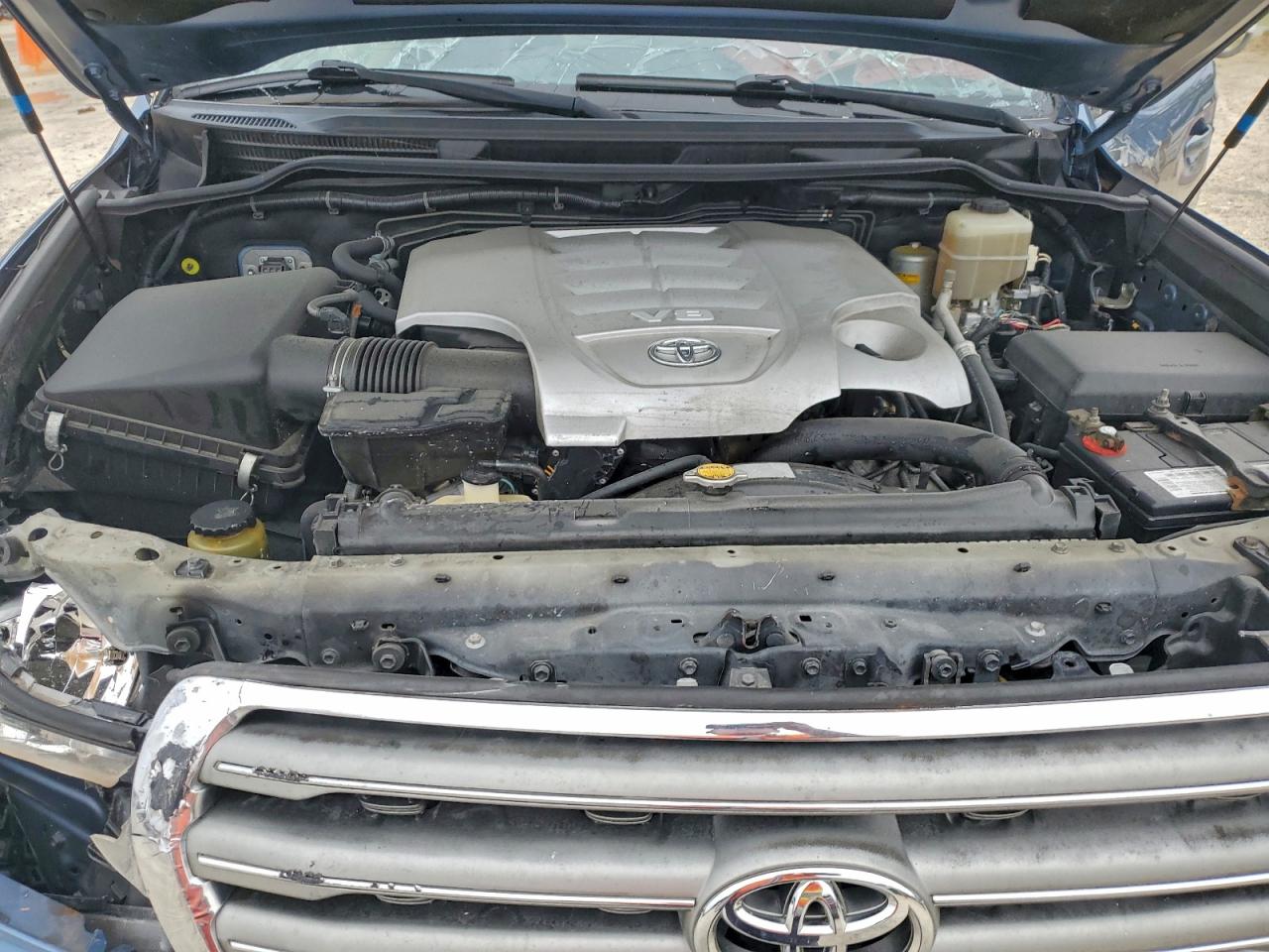 2008 Toyota Land Cruiser Blue vin: JTMHY05J485001308