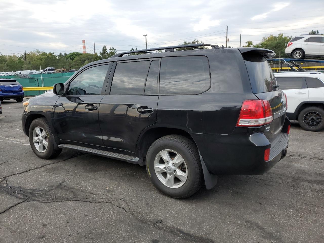 2008 Toyota Land Cruiser Black vin: JTMHY05J585001429
