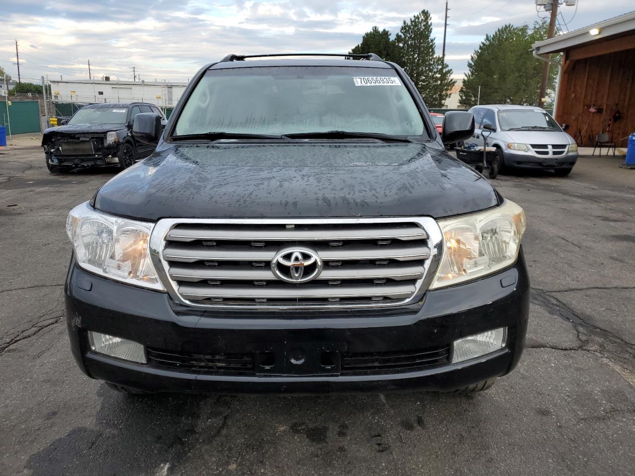 2008 Toyota Land Cruiser Black vin: JTMHY05J585001429