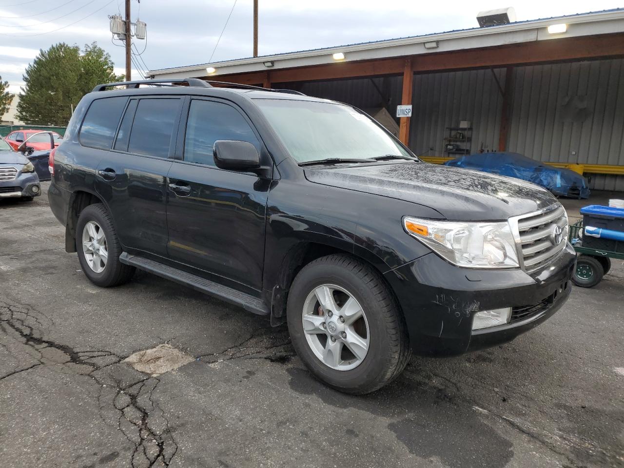 2008 Toyota Land Cruiser Black vin: JTMHY05J585001429