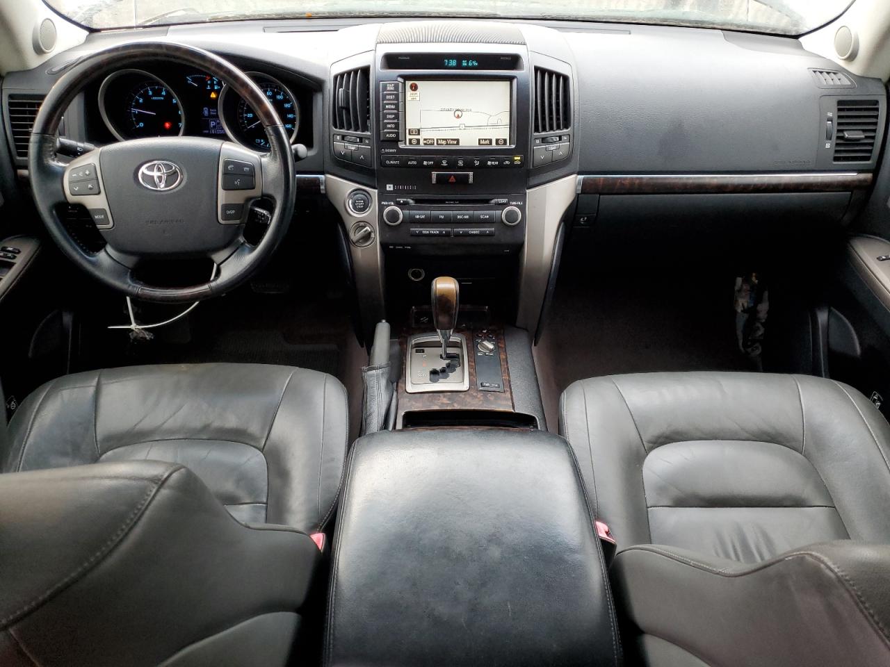 2008 Toyota Land Cruiser Black vin: JTMHY05J585001429