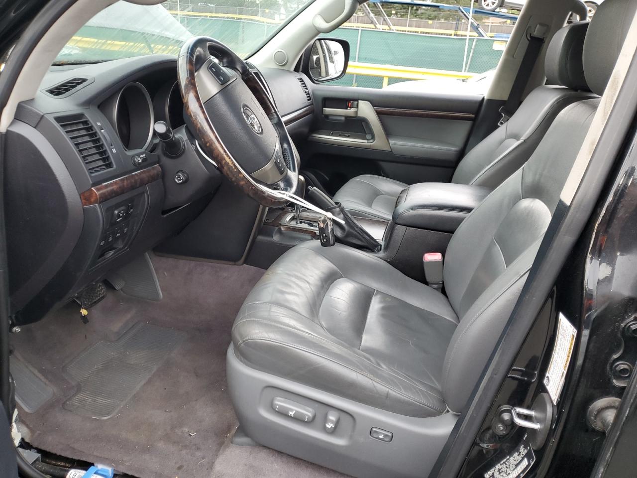 2008 Toyota Land Cruiser Black vin: JTMHY05J585001429