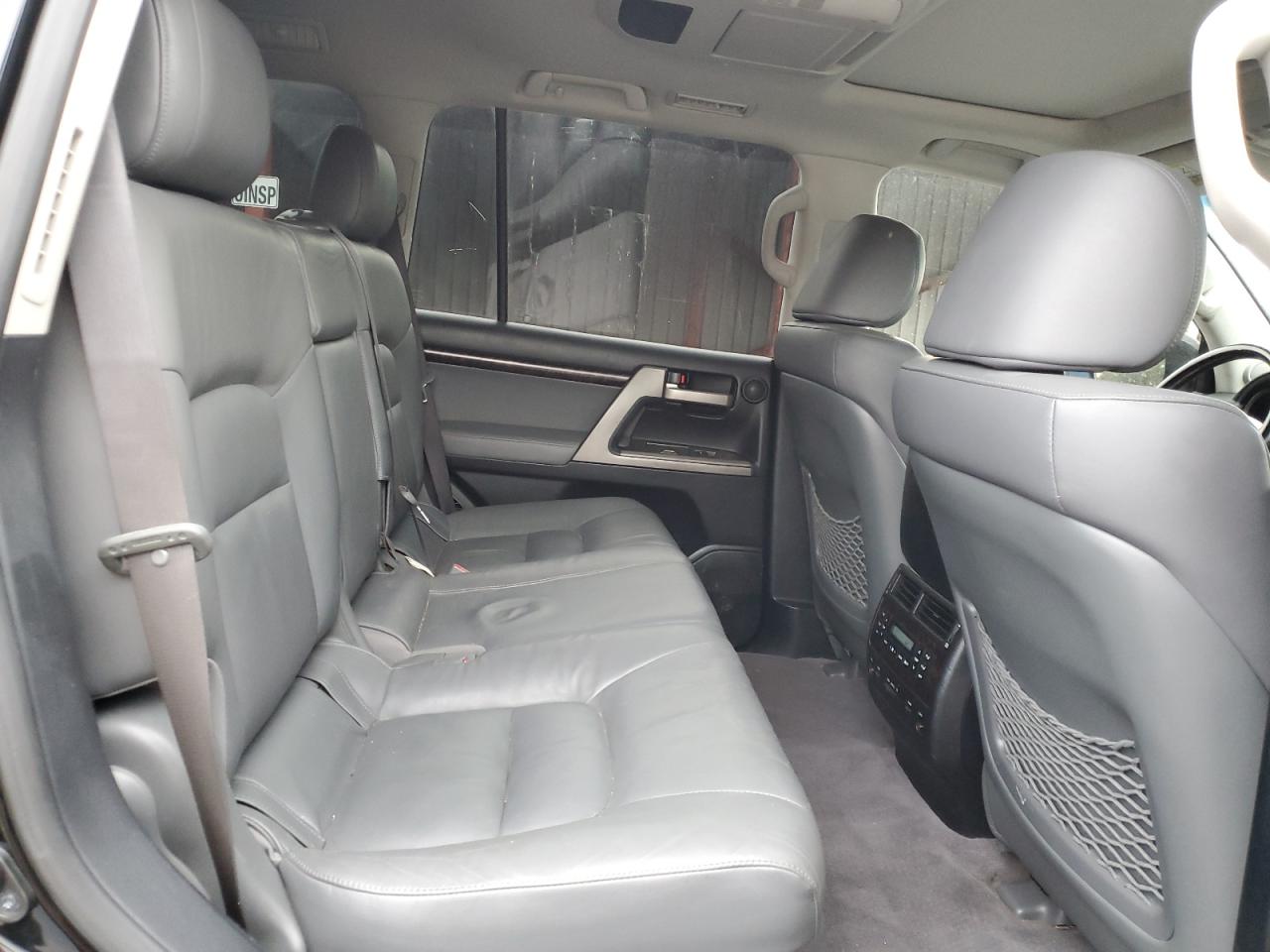 2008 Toyota Land Cruiser Black vin: JTMHY05J585001429