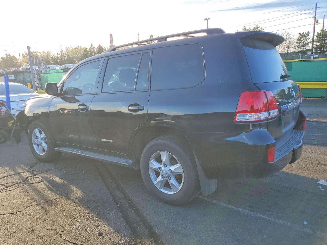 2008 Toyota Land Cruiser Base Black vin: JTMHY05J685002993