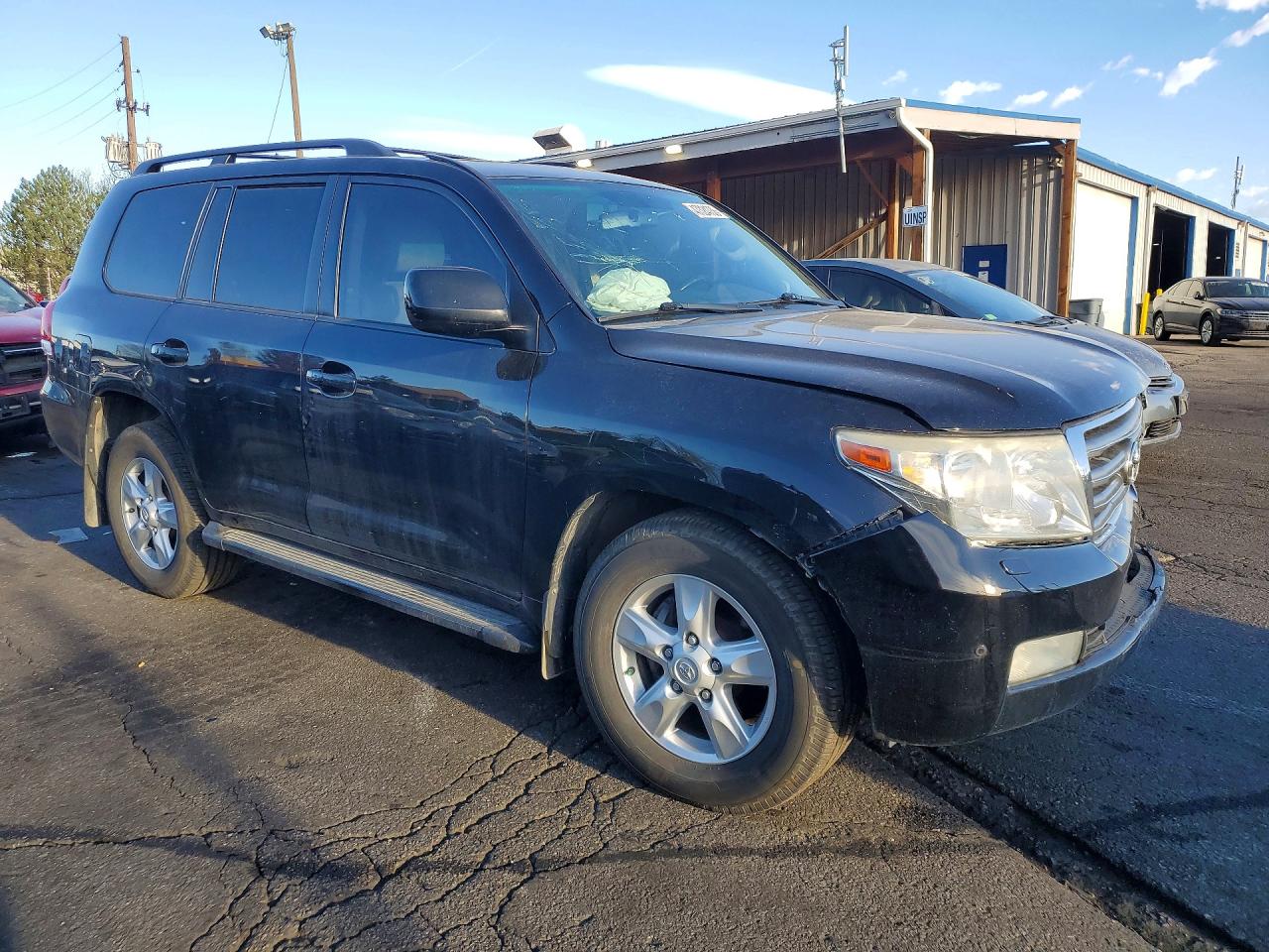 2008 Toyota Land Cruiser Base Black vin: JTMHY05J685002993