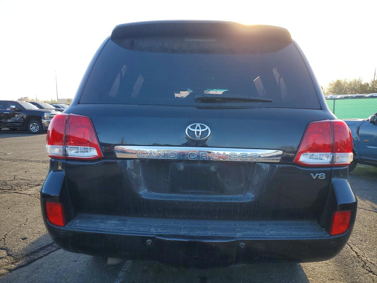 2008 Toyota Land Cruiser Base Black vin: JTMHY05J685002993