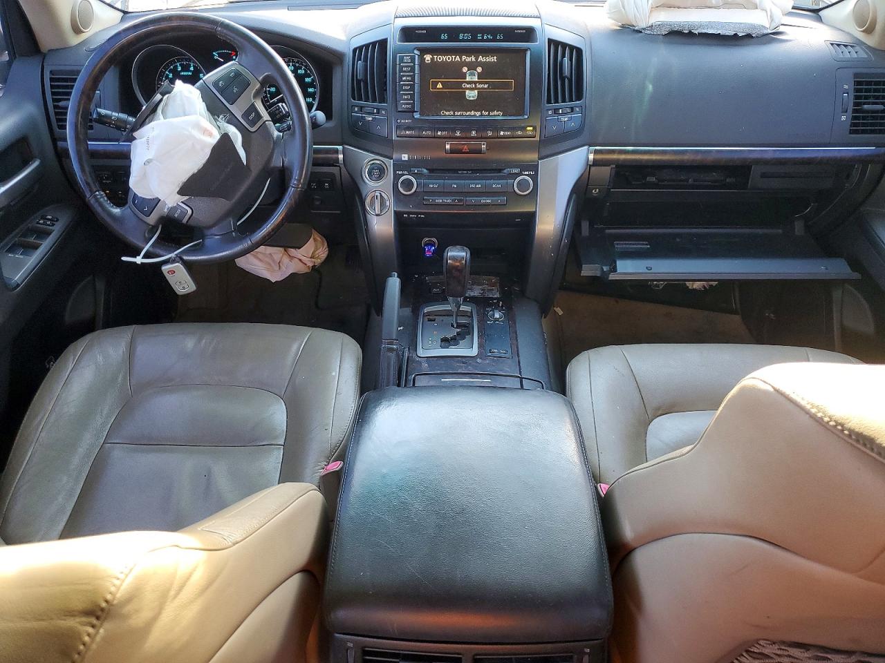 2008 Toyota Land Cruiser Base Black vin: JTMHY05J685002993