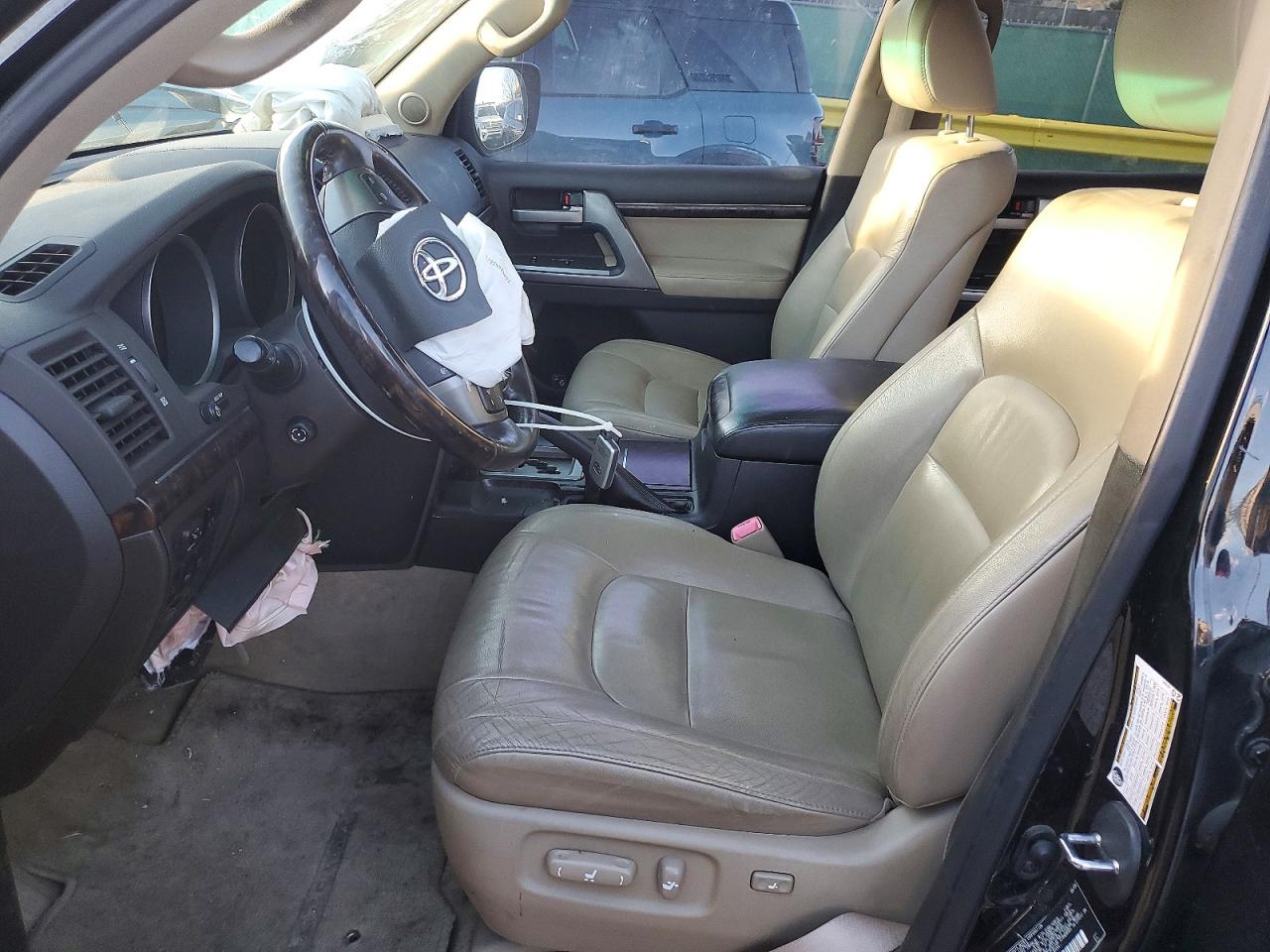 2008 Toyota Land Cruiser Base Black vin: JTMHY05J685002993