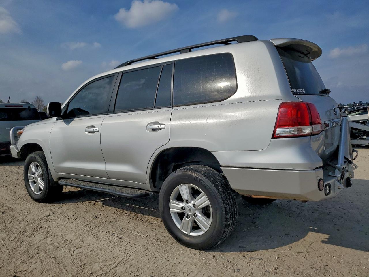 2008 Toyota Land Cruiser Silver vin: JTMHY05J785002808