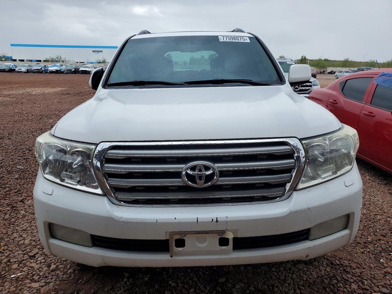 2008 Toyota Land Cruiser Белый vin: JTMHY05J785003134
