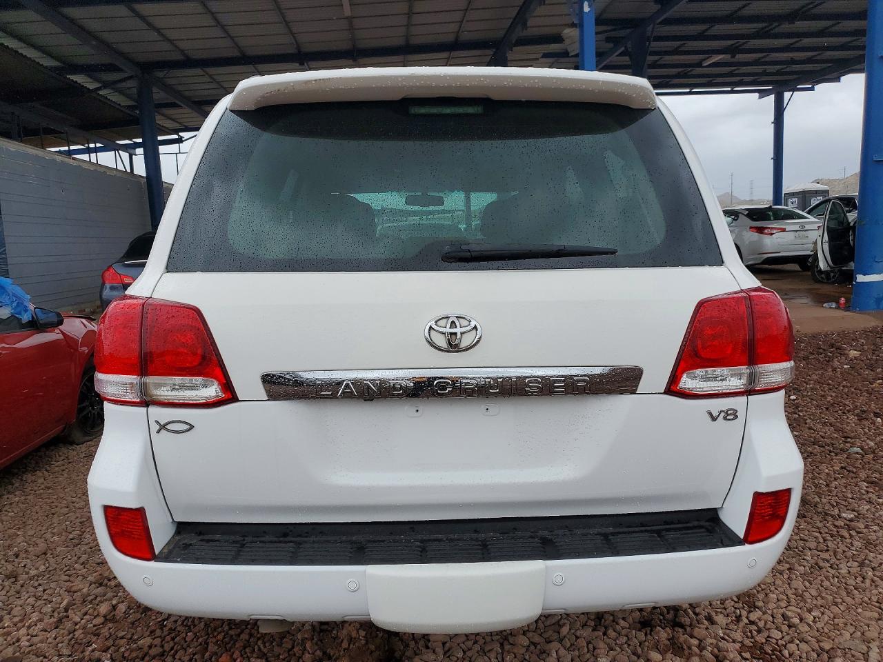 2008 Toyota Land Cruiser Белый vin: JTMHY05J785003134