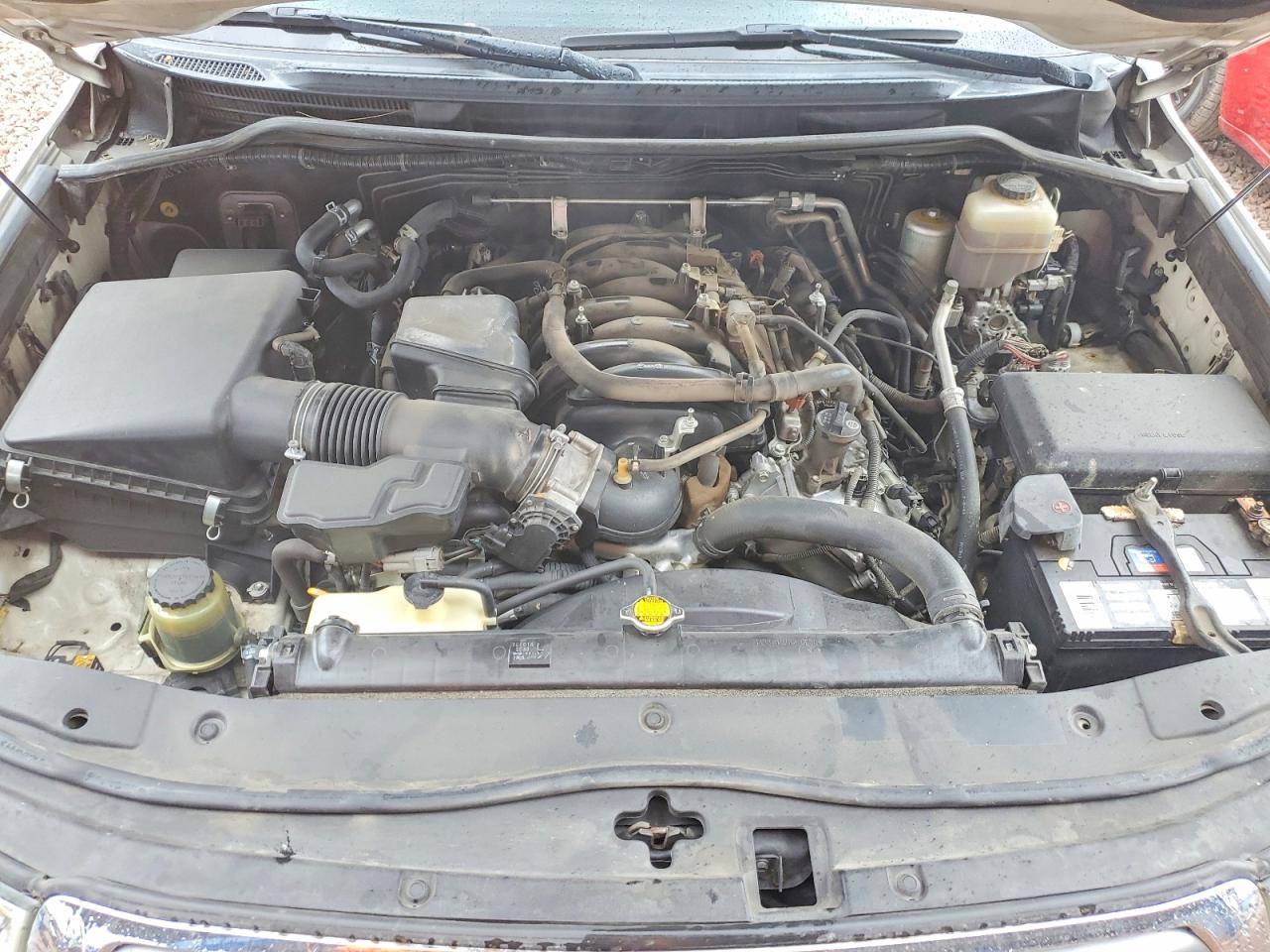 2008 Toyota Land Cruiser Белый vin: JTMHY05J785003134
