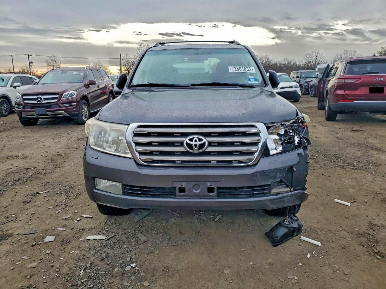 2008 Toyota Land Cruiser Серый vin: JTMHY05J985003152