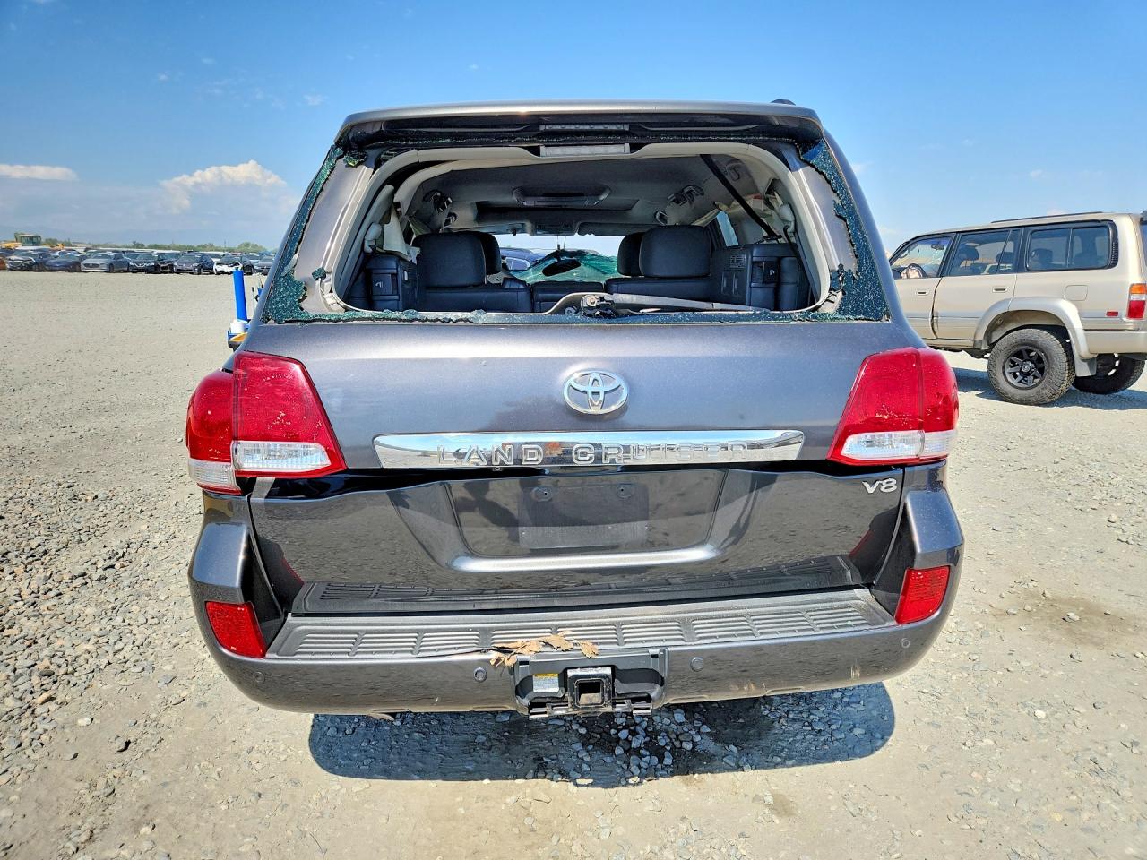2009 Toyota Land Cruiser Base Gray vin: JTMHY05JX94002633