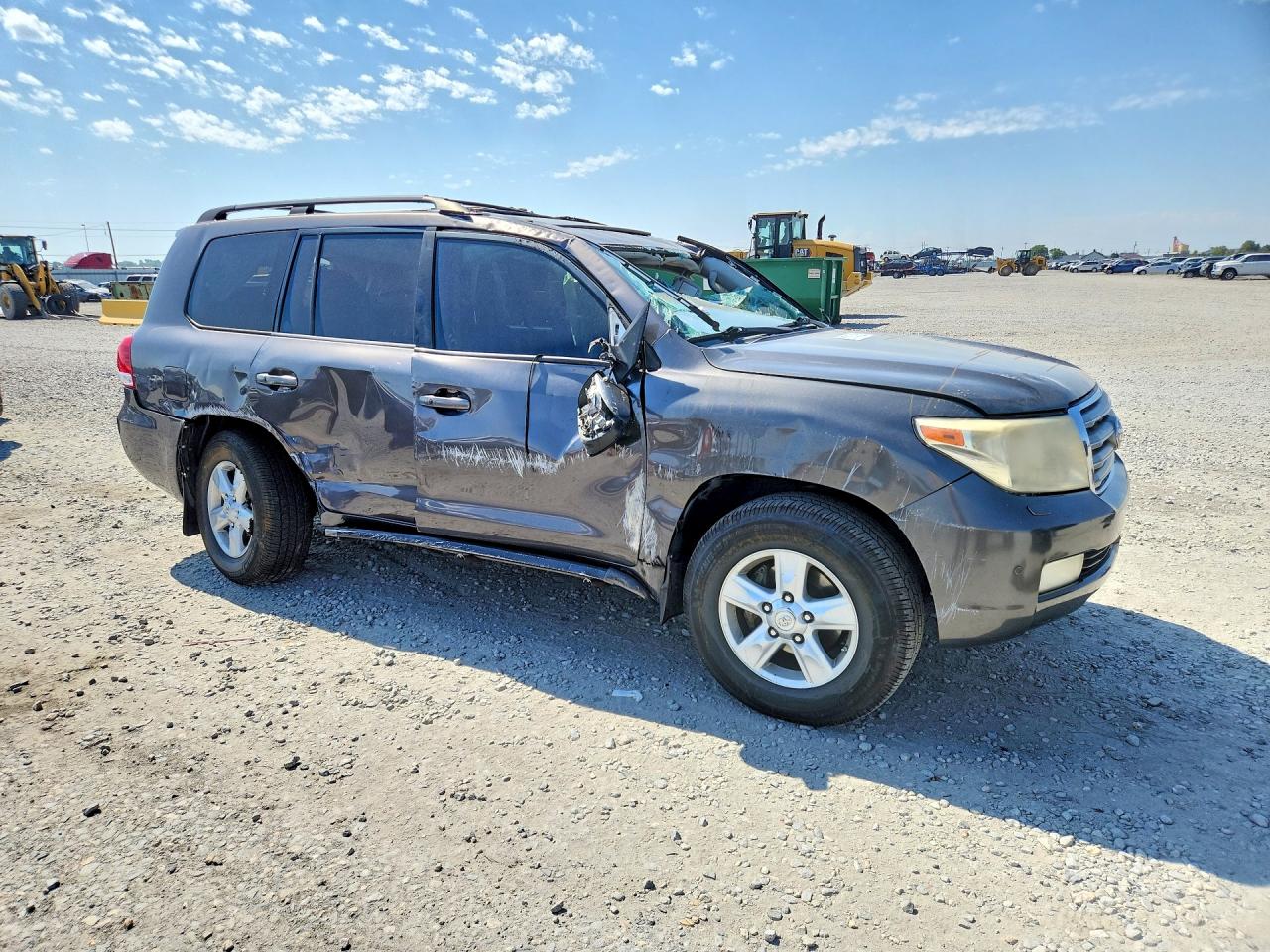 2009 Toyota Land Cruiser Base Gray vin: JTMHY05JX94002633