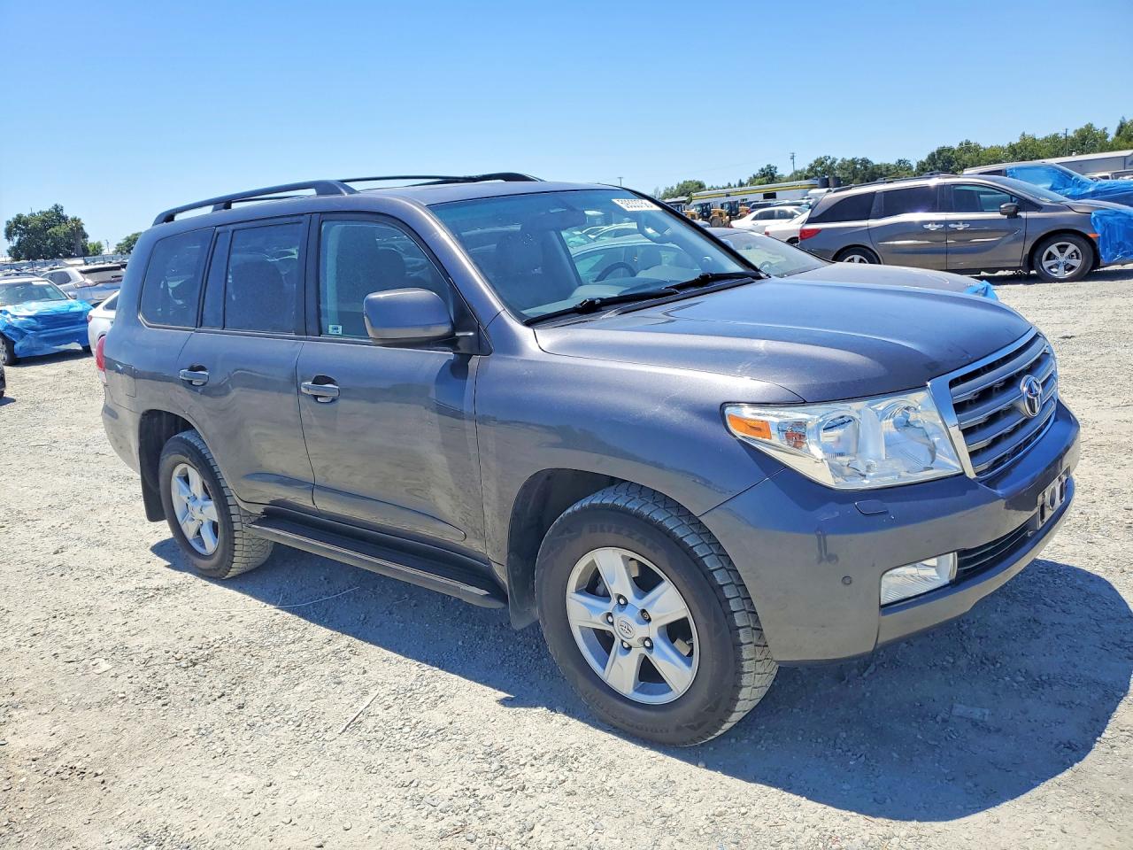 2009 Toyota Land Cruiser Base Gray vin: JTMHY05JX95003923